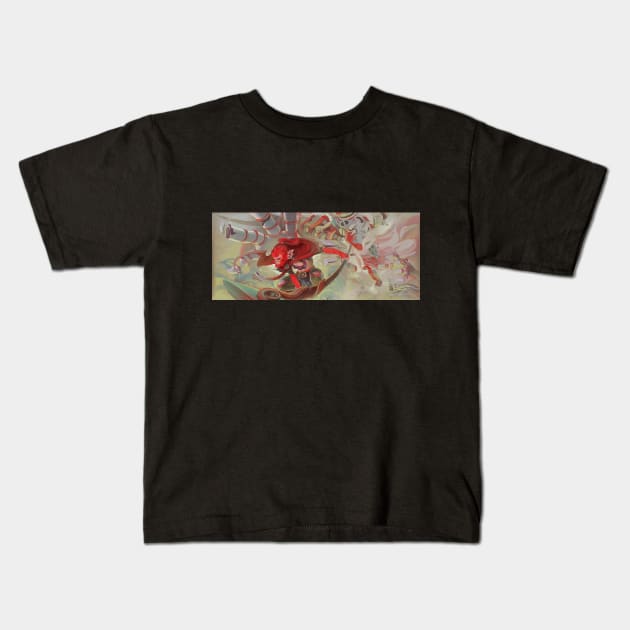 The battle Kids T-Shirt by Atin